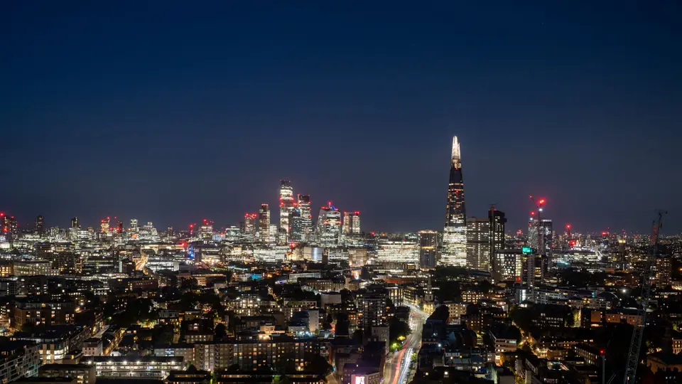 The London skyline